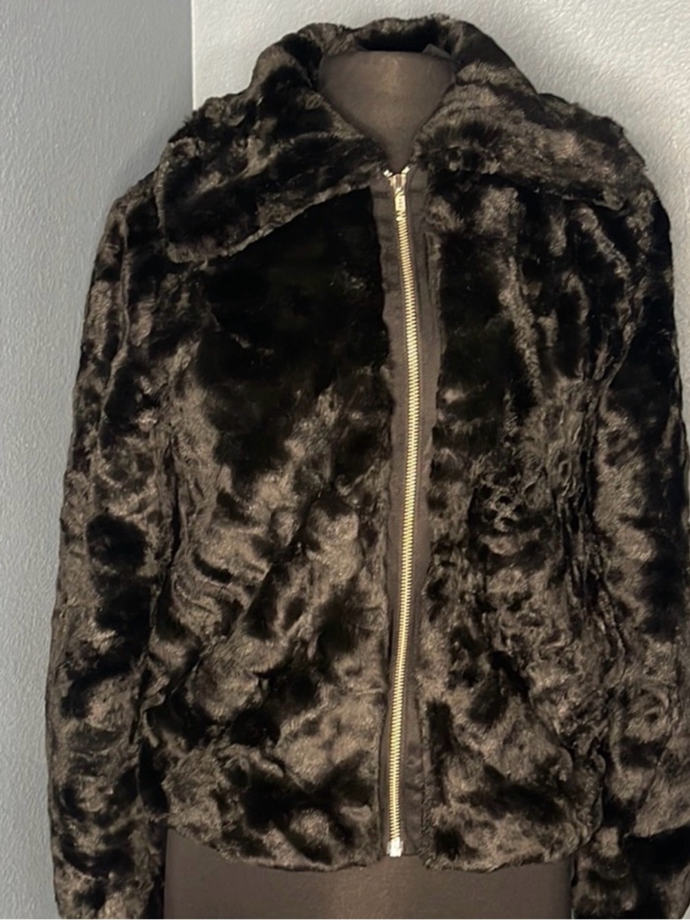 Reformation Faux Fur Jacket